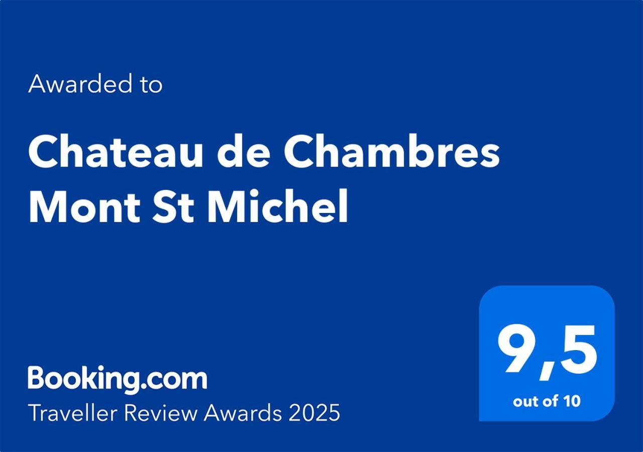 Chateau De Chambres Mont St Michel Сен-Джеймс Экстерьер фото